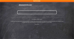 Desktop Screenshot of phonesunlocker.com